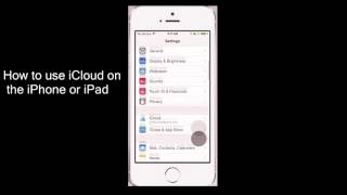 How to Setup and Use iCloud on the iPhone,  iPad or Mac computer || Easy Method||