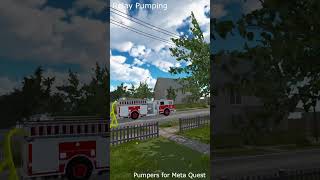 Relay Pumping : Attack and Supply Engines - #metaquest3 #fireapparatus #firefightertraining