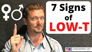 7 Signs of LOW TESTOSTERONE in Men & Women (LOW T Symptoms for BOTH!) 2024