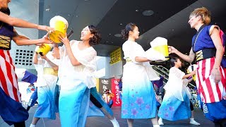 [4K]大阪教育大学YOSAKOIソーランサークル 凛憧　龍馬よさこい2017 2日目 JR京都駅