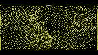 Flocking Behavior - Parallel Computing Method 2, 2500 boids