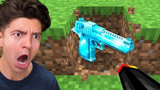 Minecraft, But Drops Are Guns!