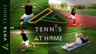 Tennis Tại Nhà |  Bài Tập Bổ Trợ  Phát Triển Sức Mạnh Đánh Bóng Tennis | Tennis At Home Part 1