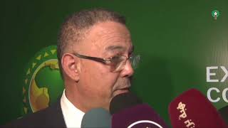 تصريح السيد فوزي لقجع بعد اعلان عن تنظيم المغرب لاستضافة نهائيات كأس أفريقيا للأمم لسنة 2025