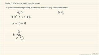 Lewis Dot Structure: Molecular Geometry (Review)