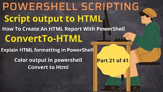 Create An HTML Report With PowerShell Scripting