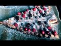 Weihnachtsbaum Blätterteig Kuchen | Puff Pastry CHRISTMAS Tree cake TUTORIAL| Nutella | Berries |