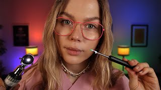 ASMR Otoscope Exam & Ear Cleaning 👨‍⚕️Deep Examination & Treatment