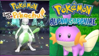 Shiny hunting Mudkip + Mewtwo!