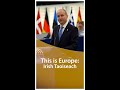 This is Europe: Irish Taoiseach