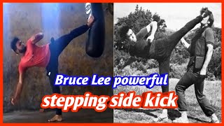 Bruce Lee powerfull side kick || tutorial in Hindi || fit Aditya #brucelee