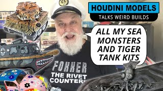 MY SEA MONSTERS AND TIGER TANK KITS  Harrys Weird Builds of the last decade  It's all very strange!