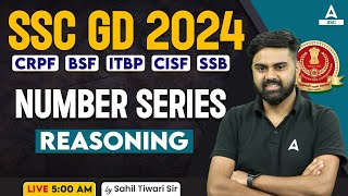 SSC GD 2024 | SSC GD Reasoning Class By Sahil Tiwari | SSC GD Reasoning Number Series