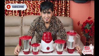 BAJAJ GX-75 JUICER MIXER GRINDER UNBOXING & REVIEW😍🥰👌