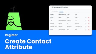 [วิธีใช้งาน] Register - Create Contact attribute การสร้างช่อง Input ให้ลูกค้ากรอกข้อมูล Register