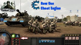 *Tutorial* How To Use Cheat Engine In The Company Of Heroes.