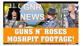 Guns N' Roses  What It's Like To Be in a GNR Moshpit (Argentina 2016)
