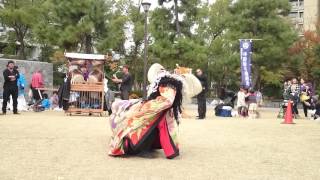 獅子舞王国さぬき2015　中組獅子保存会(さぬき市造田)