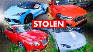 How Did 33 Stolen Cars End Up in This Guy’s Backyard?
