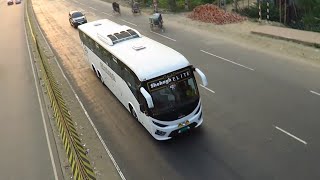 Shohagh Elite Scania Multi Axle AC Bus | Dhaka - Chittagong - Cox's Bazar | Live view