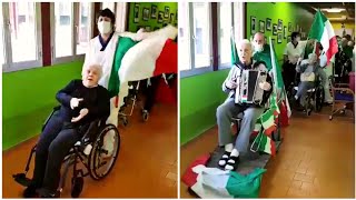 Residents of an Italian Care Home Singing Bella Ciao on Italy’s 75th Anniversary of Liberation