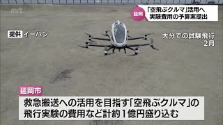 救急搬送に活用「空飛ぶクルマ」の飛行実験費用　延岡市が予算案提出