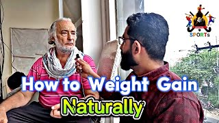 How To Gain Muscle Naturally By Bodybuilder Ustad Khalid Rashid