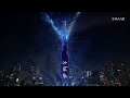 dubai welcomes 2025 with fireworks over iconic burj khalifa anc