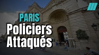 Un Individu Tente de Voler une Arme de Policier