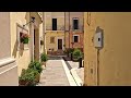 san vito chietino abruzzo italy【walking tour】history in subtitles 4k