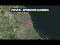 U.S. Postal Service mail carriers targeted in recent string of robberies