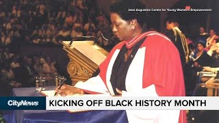 Reflecting on Black History month with political pioneer Jean Augustine