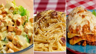4 recetas ITALIANAS MUY POPULARES muy FÁCILES de hacer para que siempre queden bien