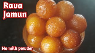 Rava Gulab Jamun | Suji Jamun without khoya | Easy Rava Sweet Recipe Instant Sweet | Thanks kitchen