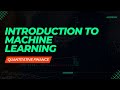 Quantitative Finance | Machine Learning in Trading | Quantiacs | Eric Hamer