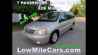 Super rare minivan 2004 Mercury Monterey like a Ford Freestar