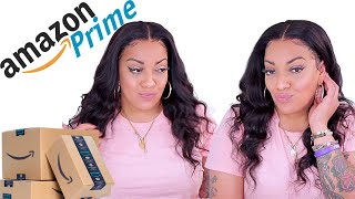 AMAZON PRIME GET U A CHEAP TRANSPARENT $115 ONLY LACE FRONT ON TIME┃ ISEE HAIR TRANSPARENT LACE WIG