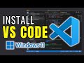 Install Visual Studio Code on Windows 11 FAST and EASY (2025 Update)