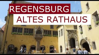 Altes Rathaus Regensburg. Старая Ратуша Регенсбурга - центр Империи