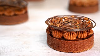 How to Make the Perfect Caramel Chocolate Tart | Easy and Delicious