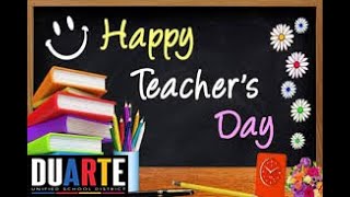 DUSD Day Of the Teacher Message from Superintendent Amerson