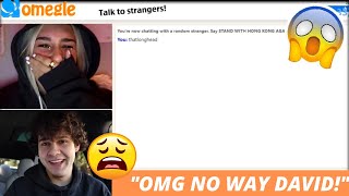 SURPRISING PEOPLE ON OMEGLE WITH DAVID DOBRIK!