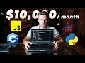 How to Make $10,000 A Month With Coding (Full guide)
