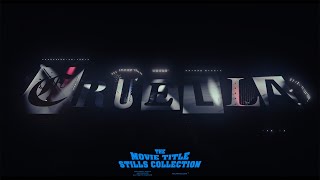 Cruella (2021) main-on-end title sequence