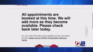 CVS vaccine appointments fully booked in RI, Mass. – but more may be added