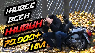 Японский скутер с КОСМИЧЕСКИМ ПРОБЕГОМ!!! Часть 1