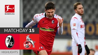SC Freiburg - 1. FC Köln | 5-0 | Highlights | Matchday 15 – Bundesliga 2020/21