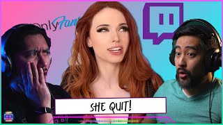 Amouranth QUITS Only Fans!!