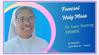 funeral service of Sr Lucy Soreng MSMHC