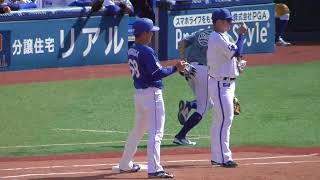 2023年3月11日 オープン戦 横浜DeNA ー 中日 2回表・中日の攻撃